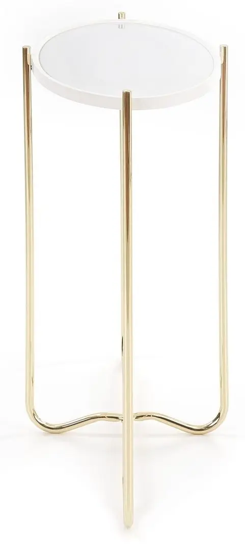 Masa auxiliara Halmar KN2 (White/Gold) - 4