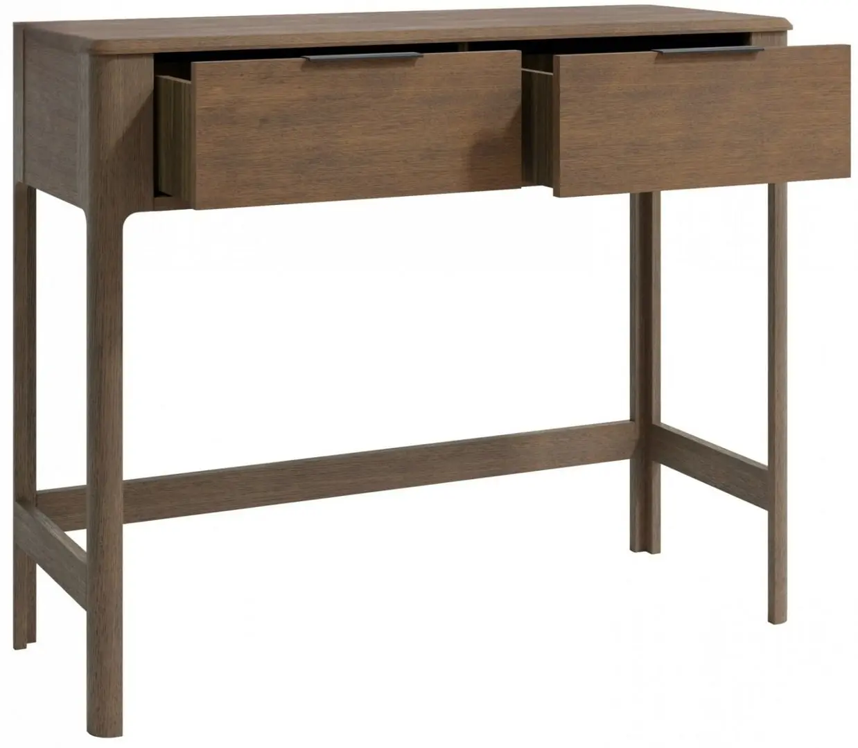 Консольный стол Helvetia Malawi 91x110 (Veneer Natural Oak) - 3