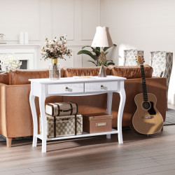 Консольный стол Homcom 831-182 (White)