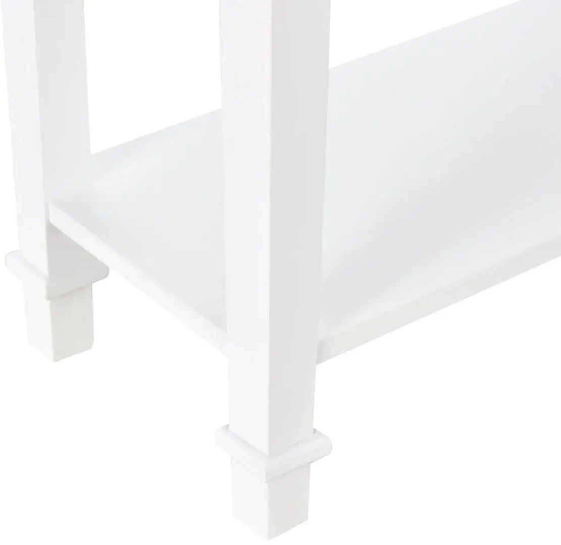 Консольный стол Homcom 837-046 75x27x80 cm (White/Oak)