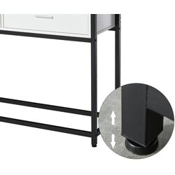 Masa auxiliara Homcom 837-099 120x34x81 cm (White/Black) Thumb