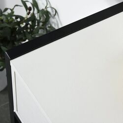 Masa auxiliara Homcom 837-099 120x34x81 cm (White/Black) Thumb