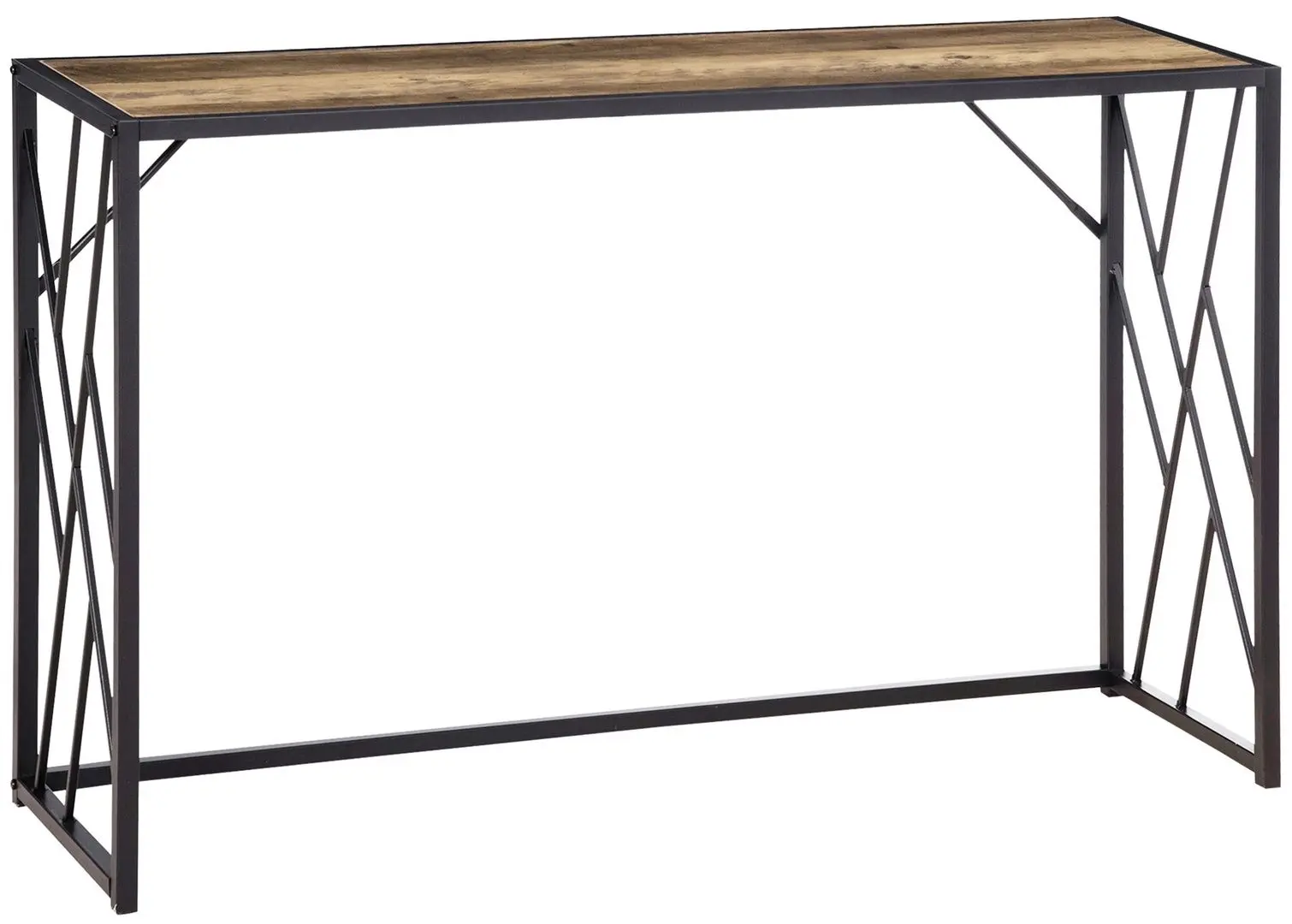 Консольный стол Homcom 837-171BN 120x75x35 cm (Brown/Black)