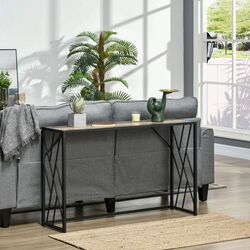 Консольный стол Homcom 837-171BN 120x75x35 cm (Brown/Black) Thumb