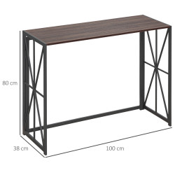 Консольный стол Homcom 837-190BN (Brown) Thumb