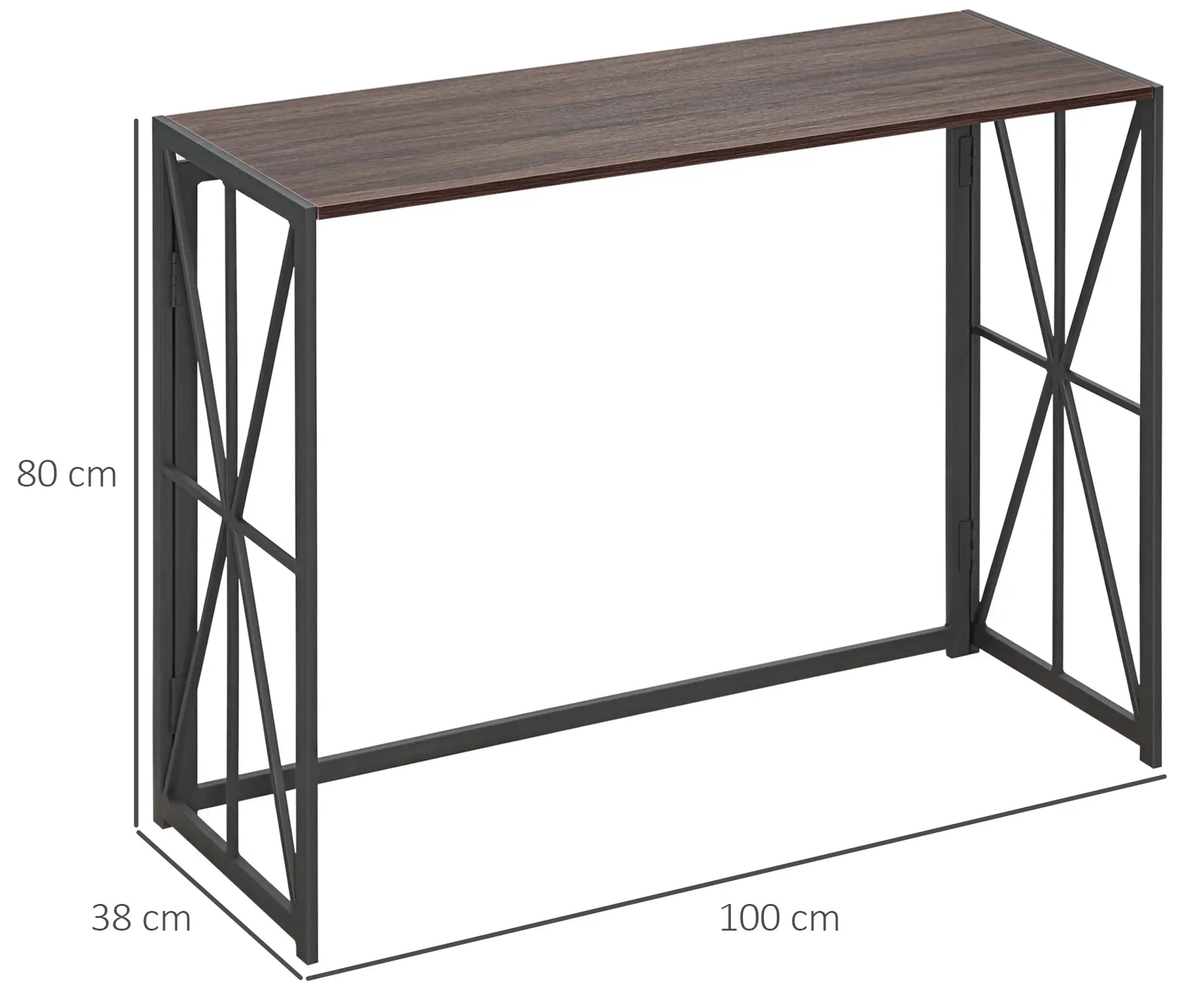 Консольный стол Homcom 837-190BN (Brown) - 3