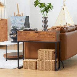 Консольный стол Homcom 837-361V02ND (Brown/Black)
