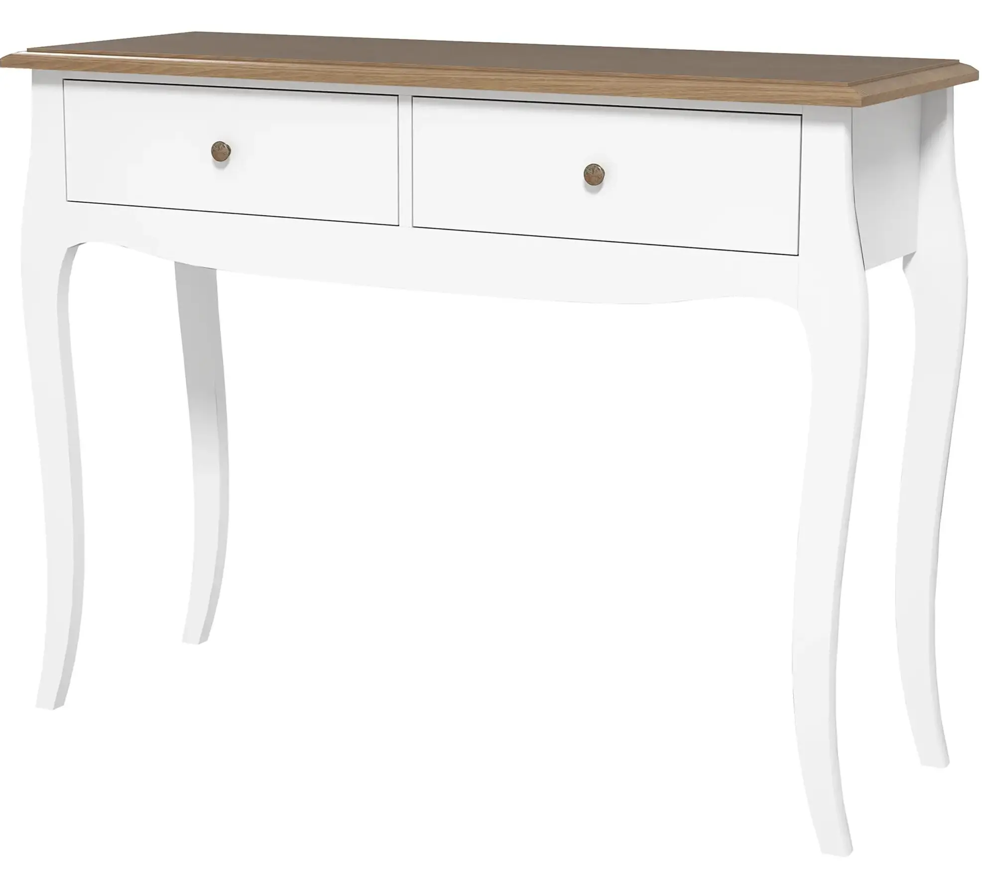 Masa auxiliara Homcom 837-524V00WT (White/Brown) - 8