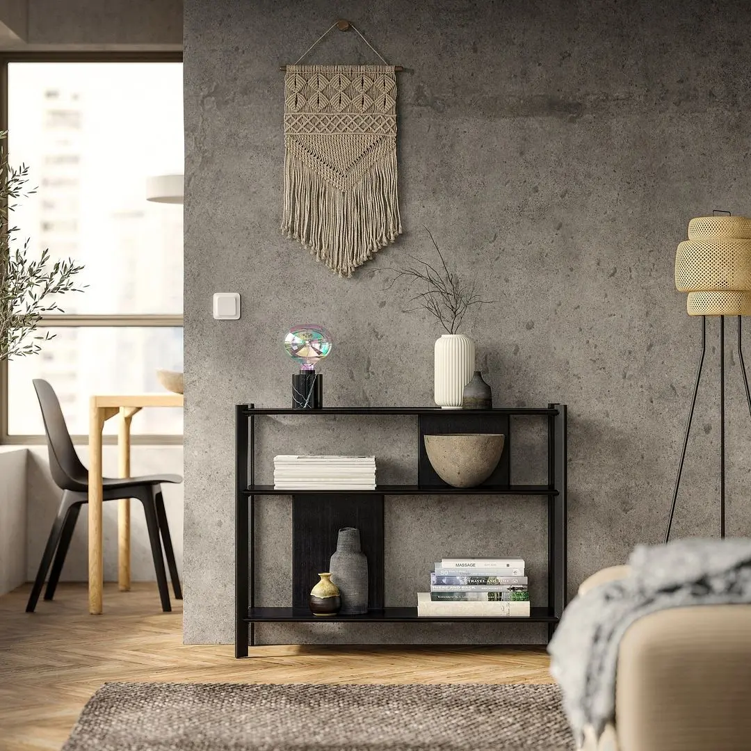 Masa auxiliara Ikea Jattesta 95x30 (Negru)