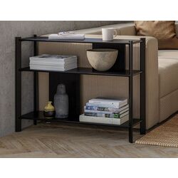 Masa auxiliara Ikea Jattesta 95x30 (Negru)