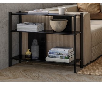 Masa auxiliara Ikea Jattesta 95x30 (Negru)