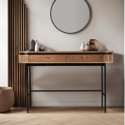 Masa auxiliara Mebel Elite Beck (Oak/Black)