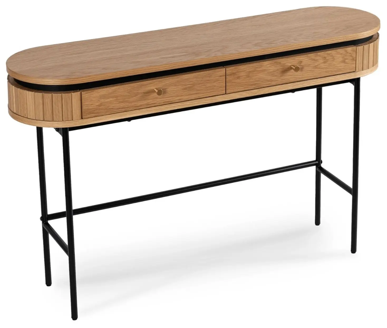 Masa auxiliara Mebel Elite Beck (Oak/Black)