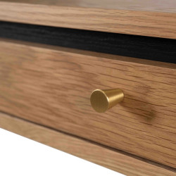 Masa auxiliara Mebel Elite Beck (Oak/Black) Thumb