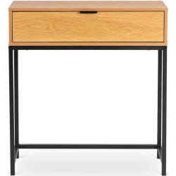 Консольный стол Mebel Elite Petra (Oak/Black) Thumb
