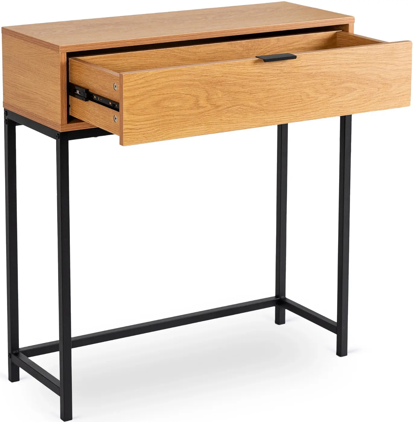 Консольный стол Mebel Elite Petra (Oak/Black) - 4