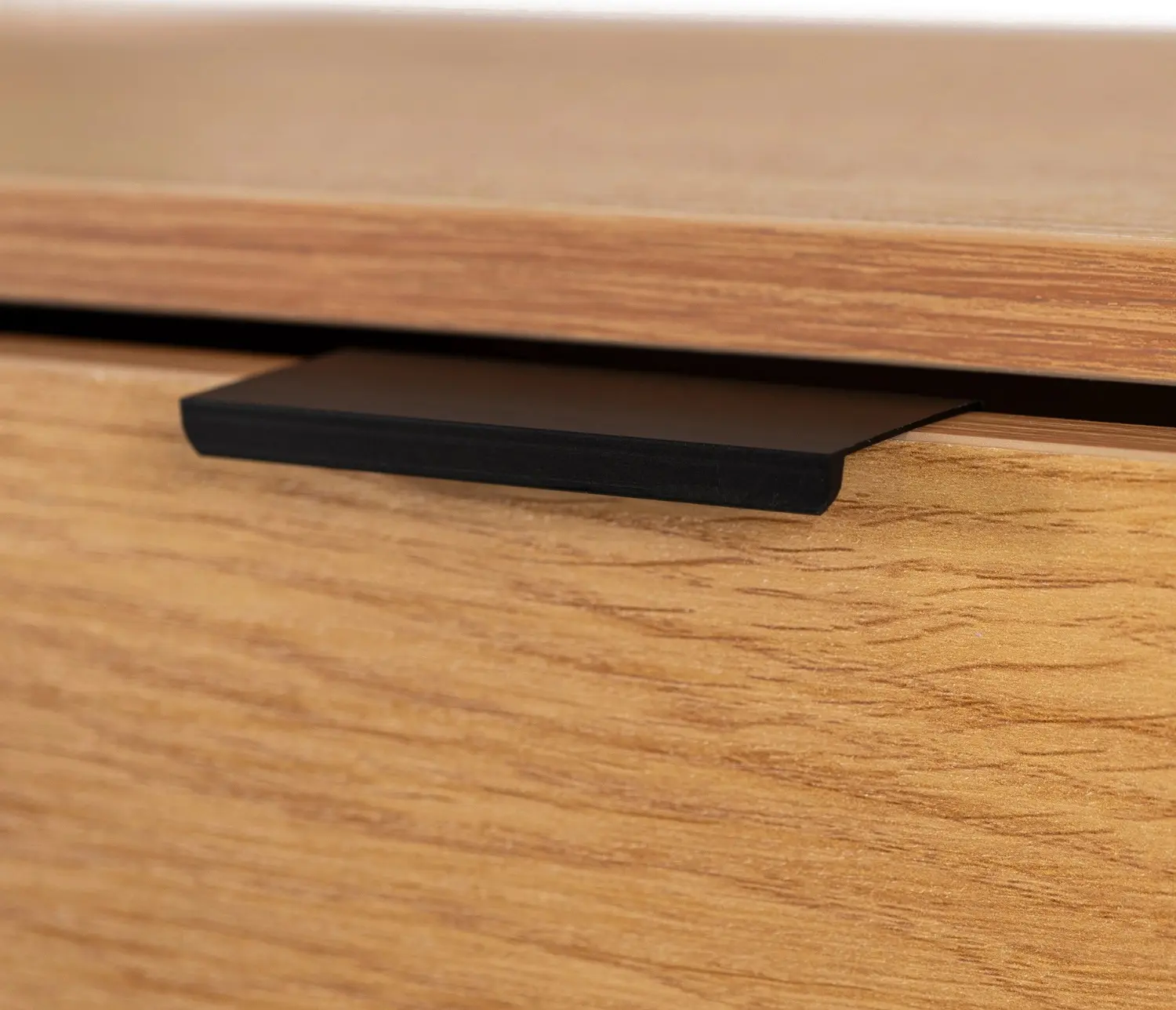 Консольный стол Mebel Elite Petra (Oak/Black) - 5