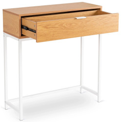 Masa auxiliara Mebel Elite Petra (Oak/White) Thumb