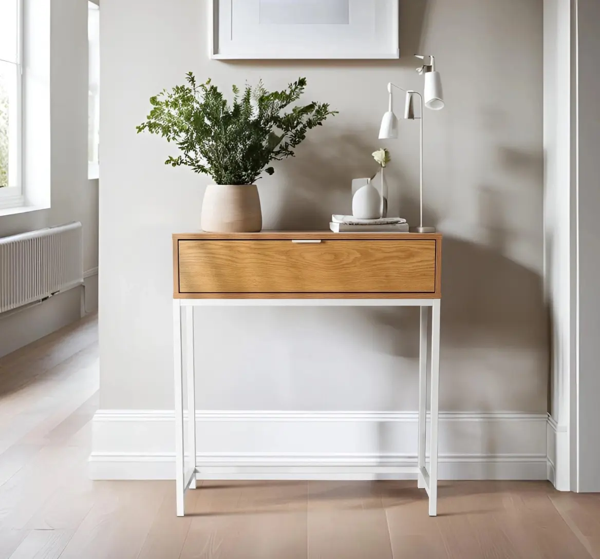 Masa auxiliara Mebel Elite Petra (Oak/White)