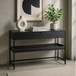 Консольный стол Mebel Elite Ruby (Black)