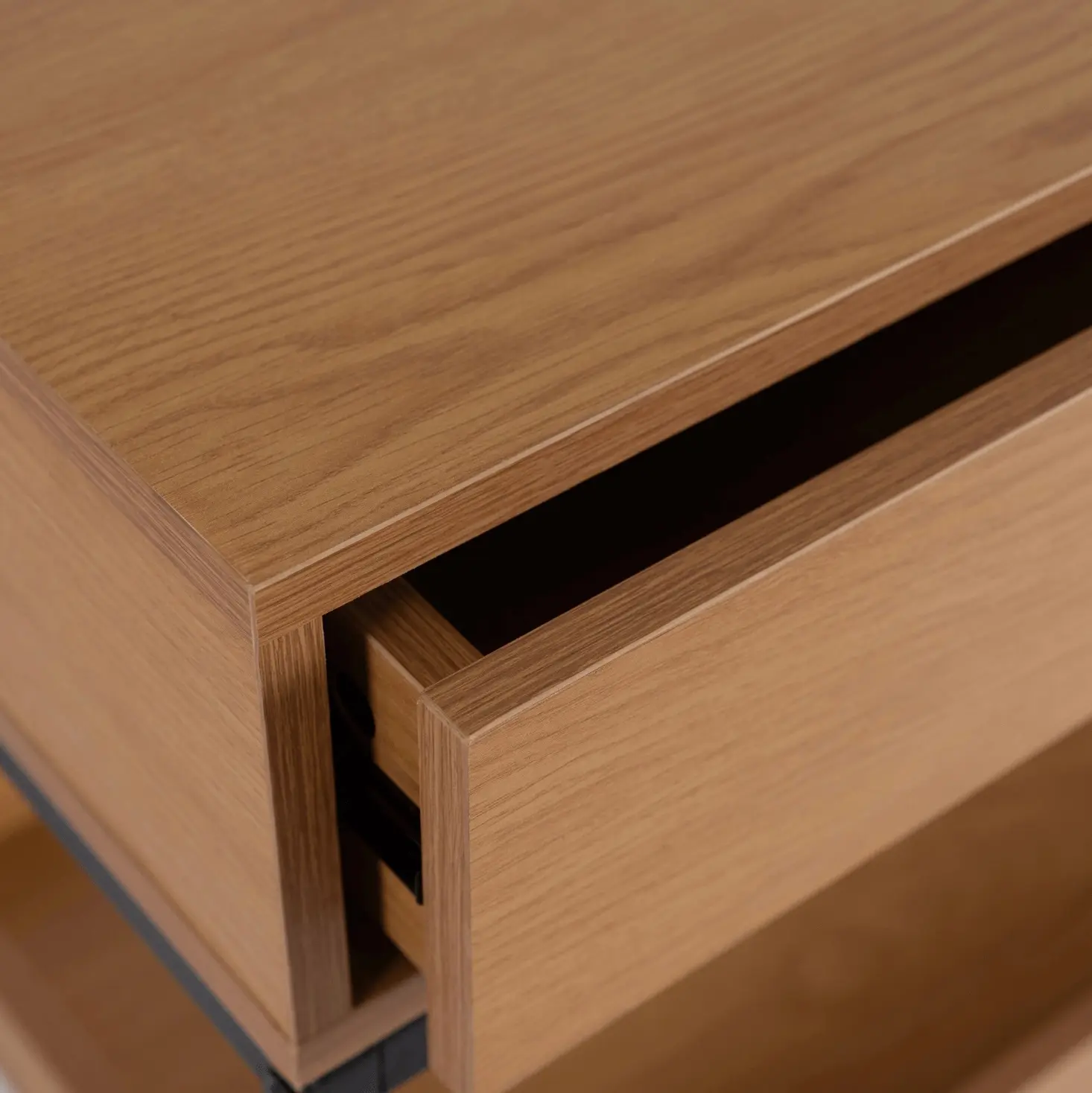 Консольный стол Mebel Elite Ruby (Oak/Black) - 4