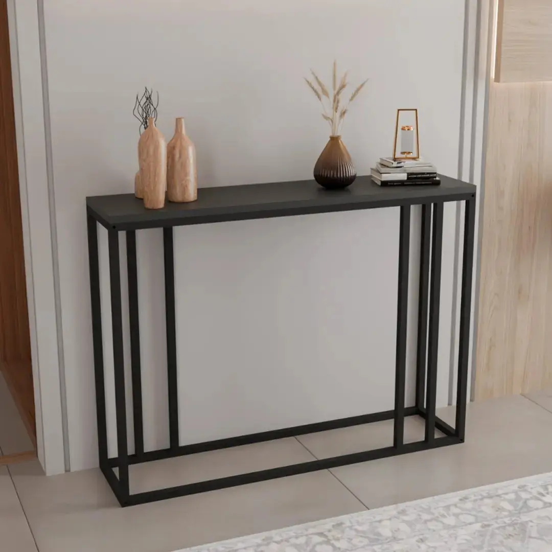 Консольный стол Prestige Genoa 100x25x75 (Anthracite/Black)