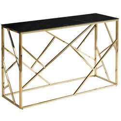 Masa auxiliara Signal Escada C II (Black Marble/Gold) Thumb