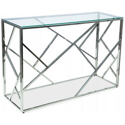 Masa auxiliara Signal Escada S (Transparent/Silver)