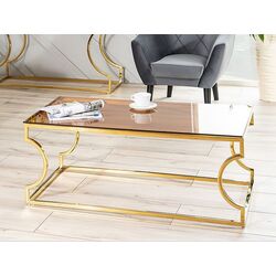 Консольный стол Signal Kenzo C (Smoky Amber/Gold) Thumb