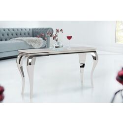 Masa auxiliara Signal Prince C 120x40 (White/Chrome)