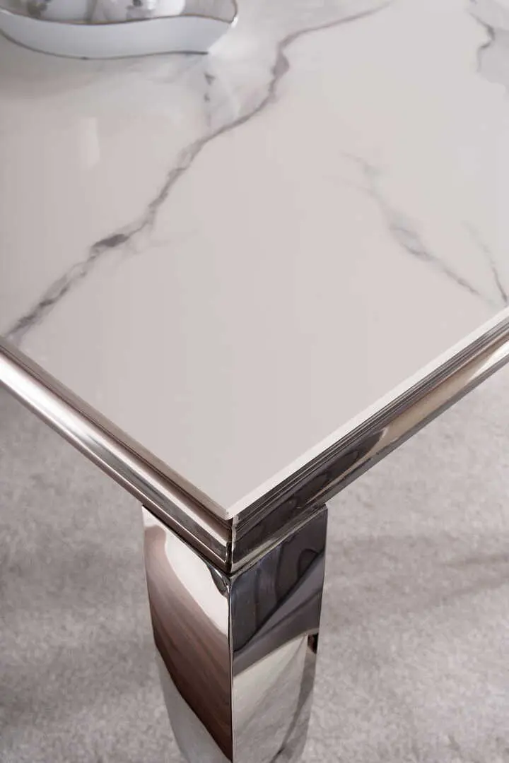 Masa auxiliara Signal Prince C Ceramic (White/Chrome) - 2