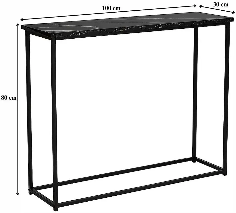 Masa auxiliara Signal Rossi C (Black Matt/Black)