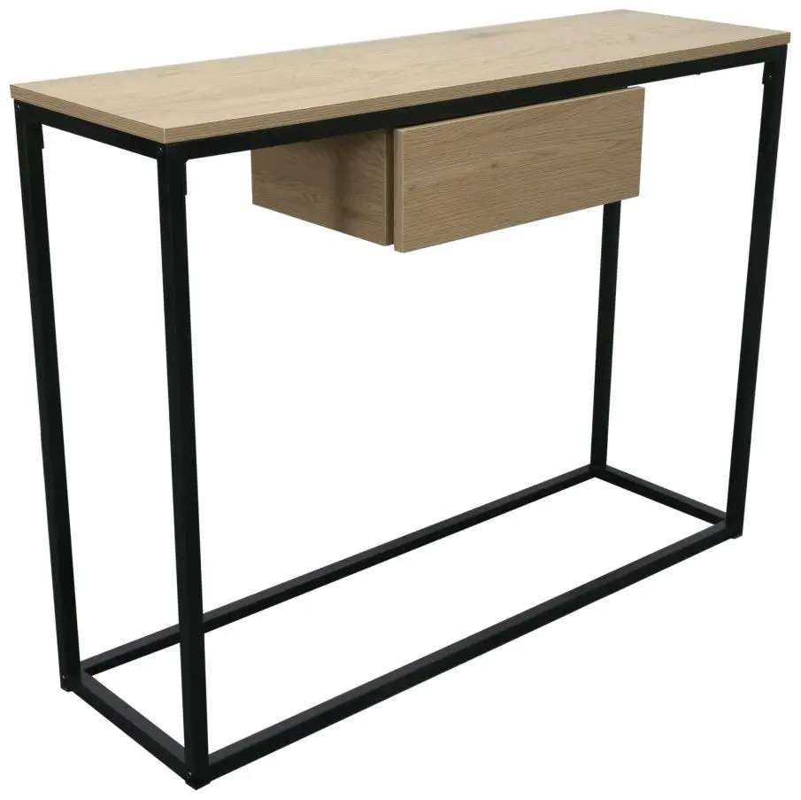 Masa auxiliara Tempo Kondela Navaro Typ 2 (Oak/Black) - 3