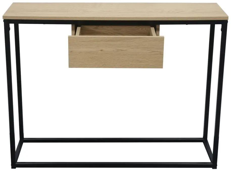 Masa auxiliara Tempo Kondela Navaro Typ 2 (Oak/Black) - 4