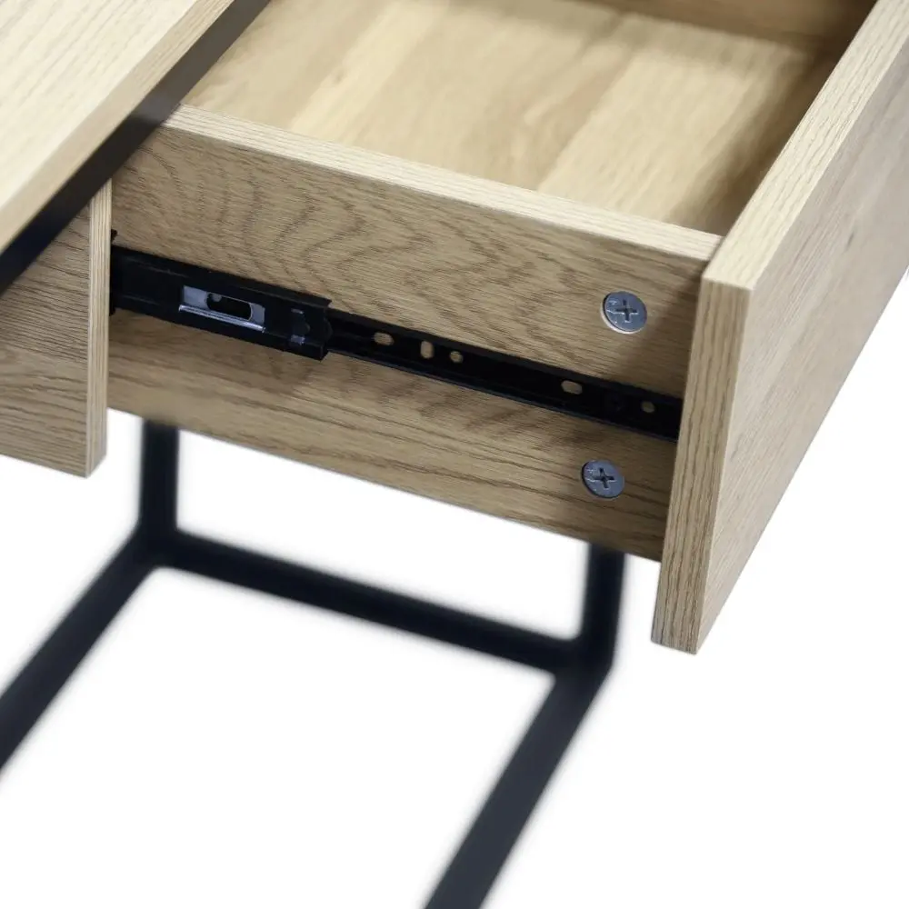 Masa auxiliara Tempo Kondela Navaro Typ 2 (Oak/Black) - 8