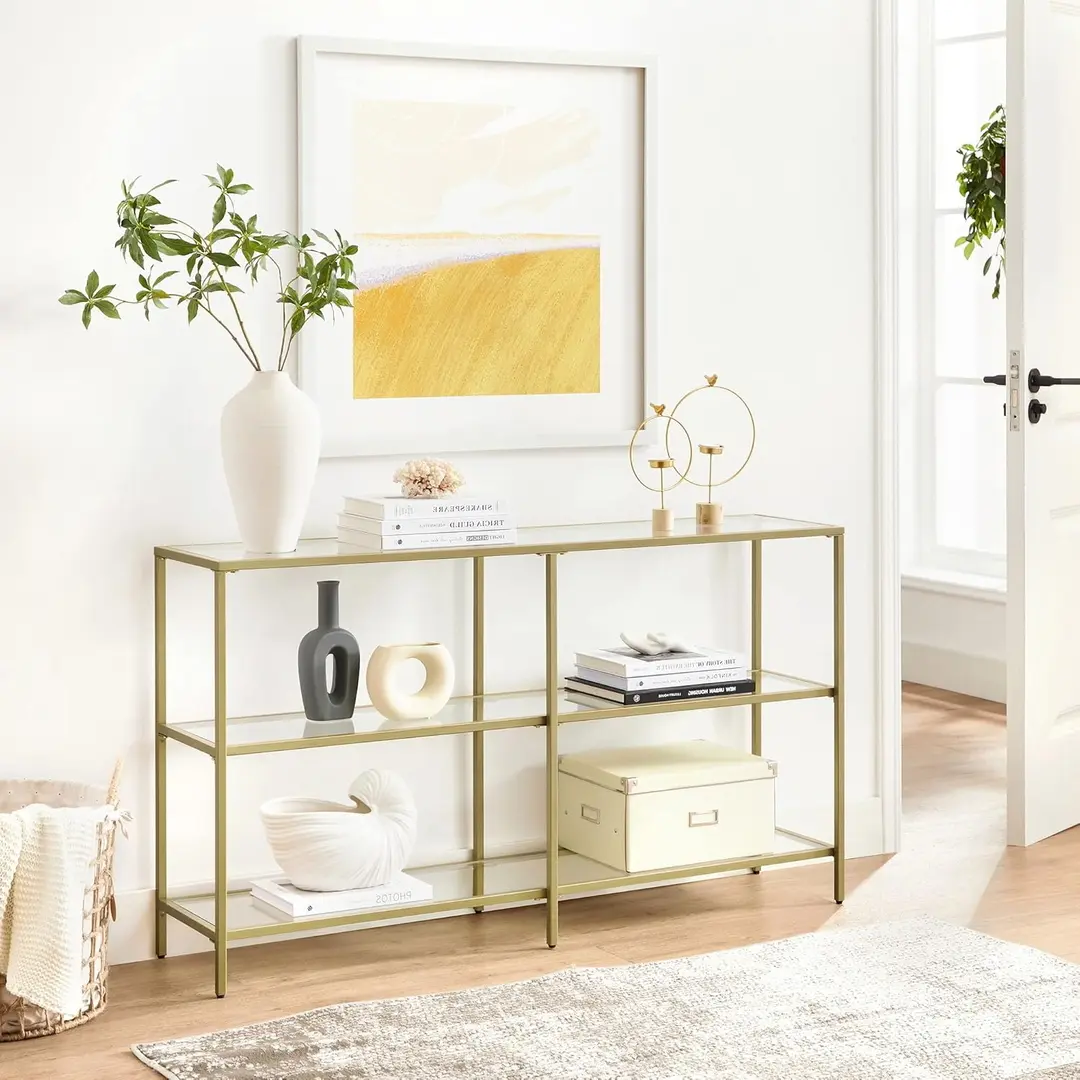 Masa auxiliara Vasagle LGT024A01 (Gold)