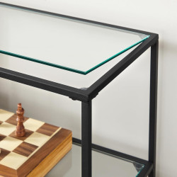 Masa auxiliara Vasagle LGT027B01 (Black) Thumb