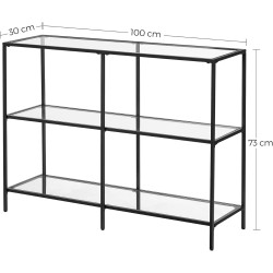 Masa auxiliara Vasagle LGT027B01 (Black) Thumb