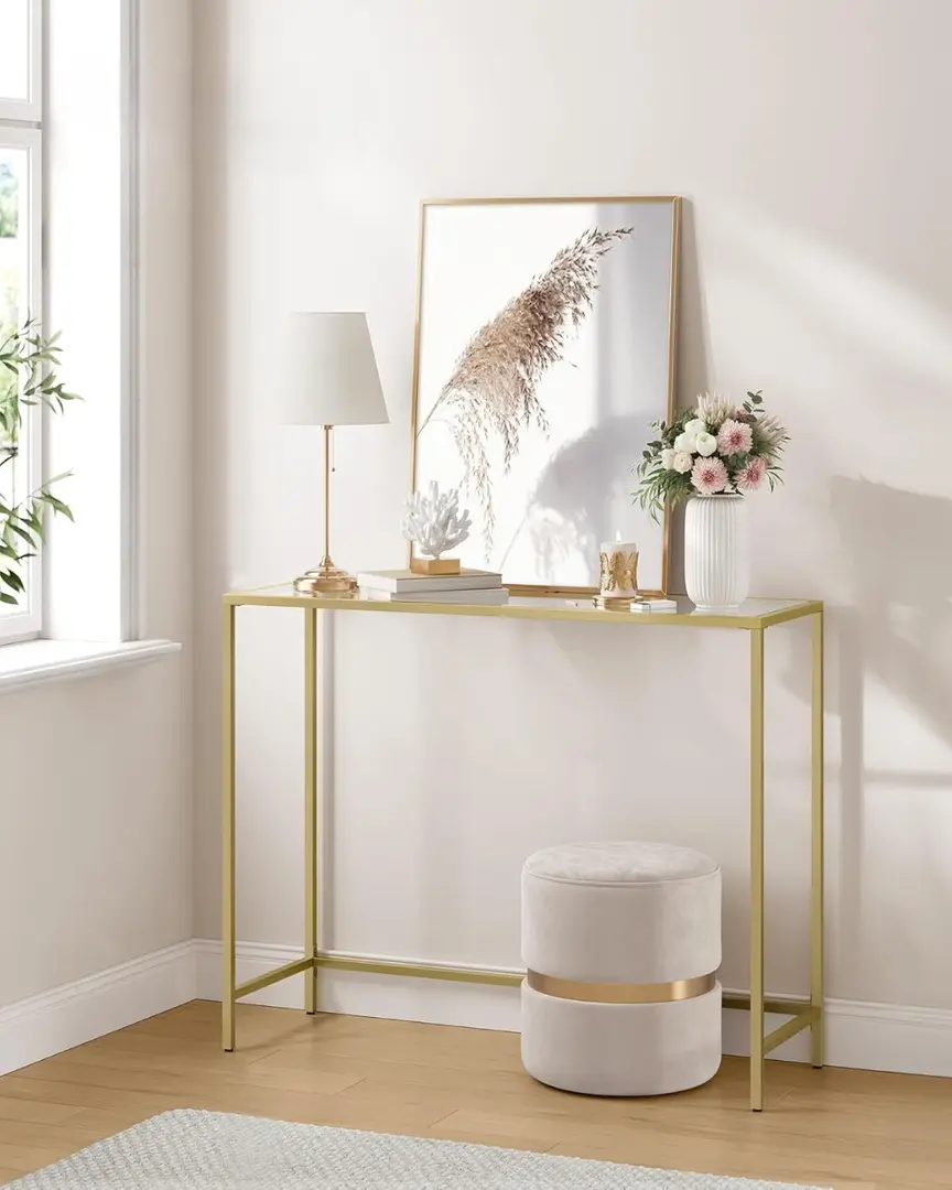 Консольный стол Vasagle LGT26G (Gold)