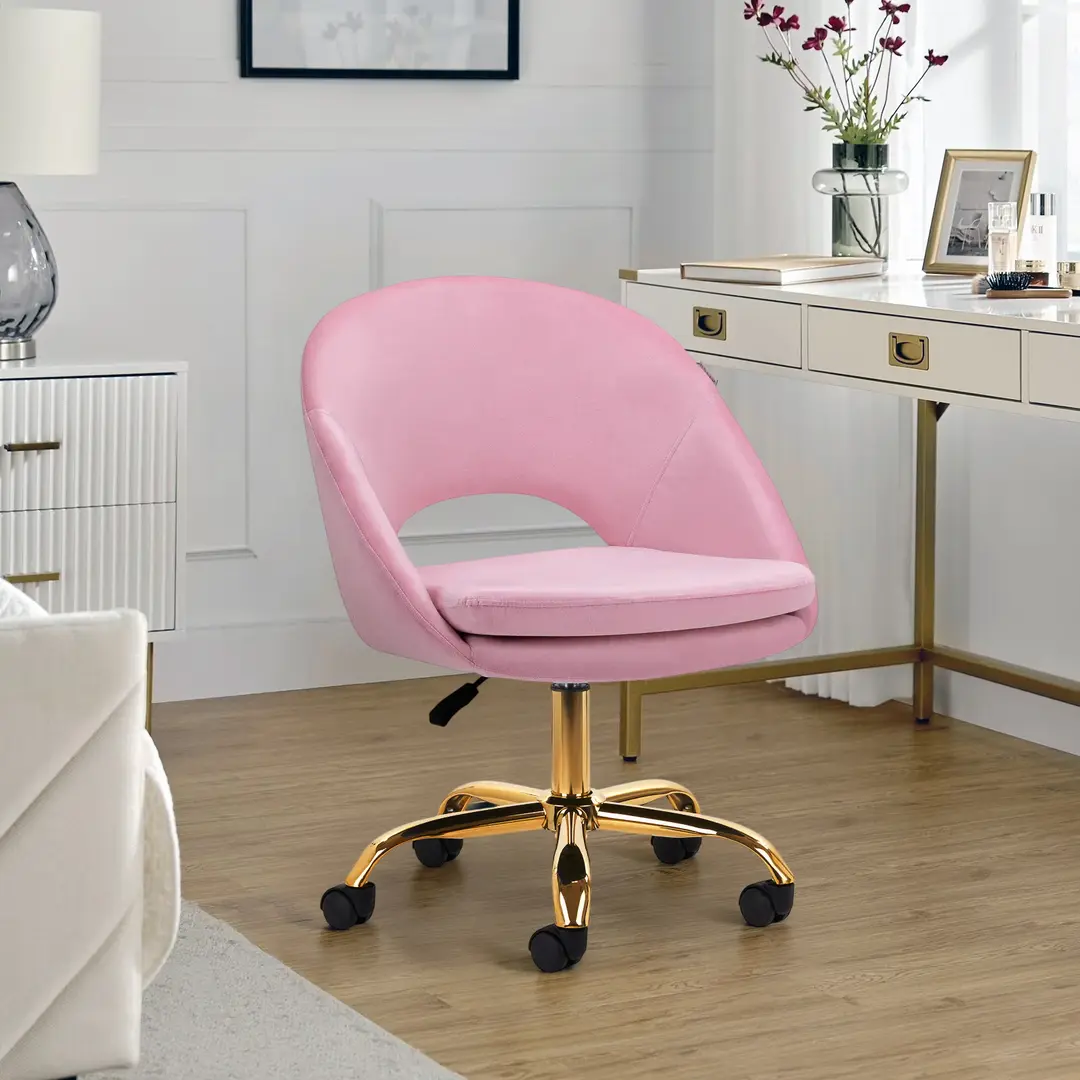 Fotoliu 4Rico QS-MF18G 150124 (Pink/Gold)