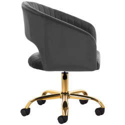 Fotoliu de coafor 4Rico QS-OF212G 148134 (Grey/Gold) Thumb