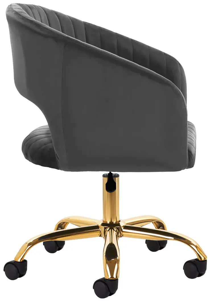 Fotoliu de coafor 4Rico QS-OF212G 148134 (Grey/Gold)