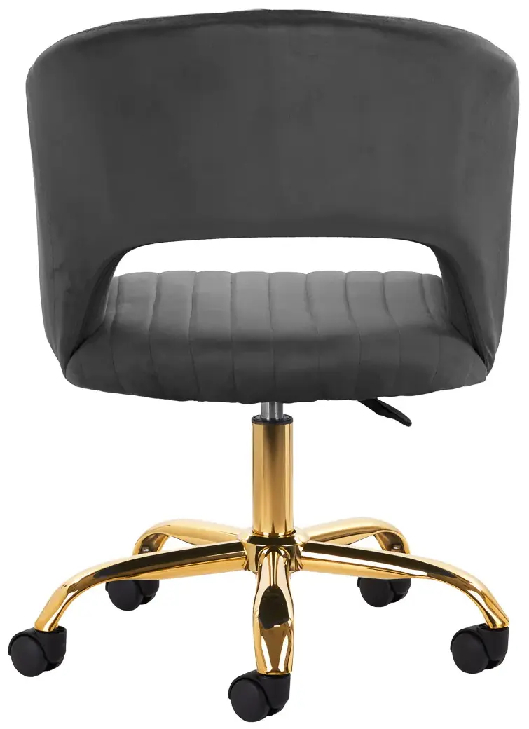 Fotoliu de coafor 4Rico QS-OF212G 148134 (Grey/Gold)