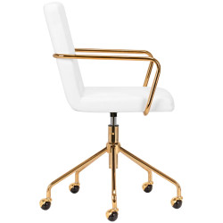 Fotoliu Activeshop QS-OF211G 148167 (White/Gold) Thumb