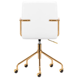 Fotoliu Activeshop QS-OF211G 148167 (White/Gold) Thumb