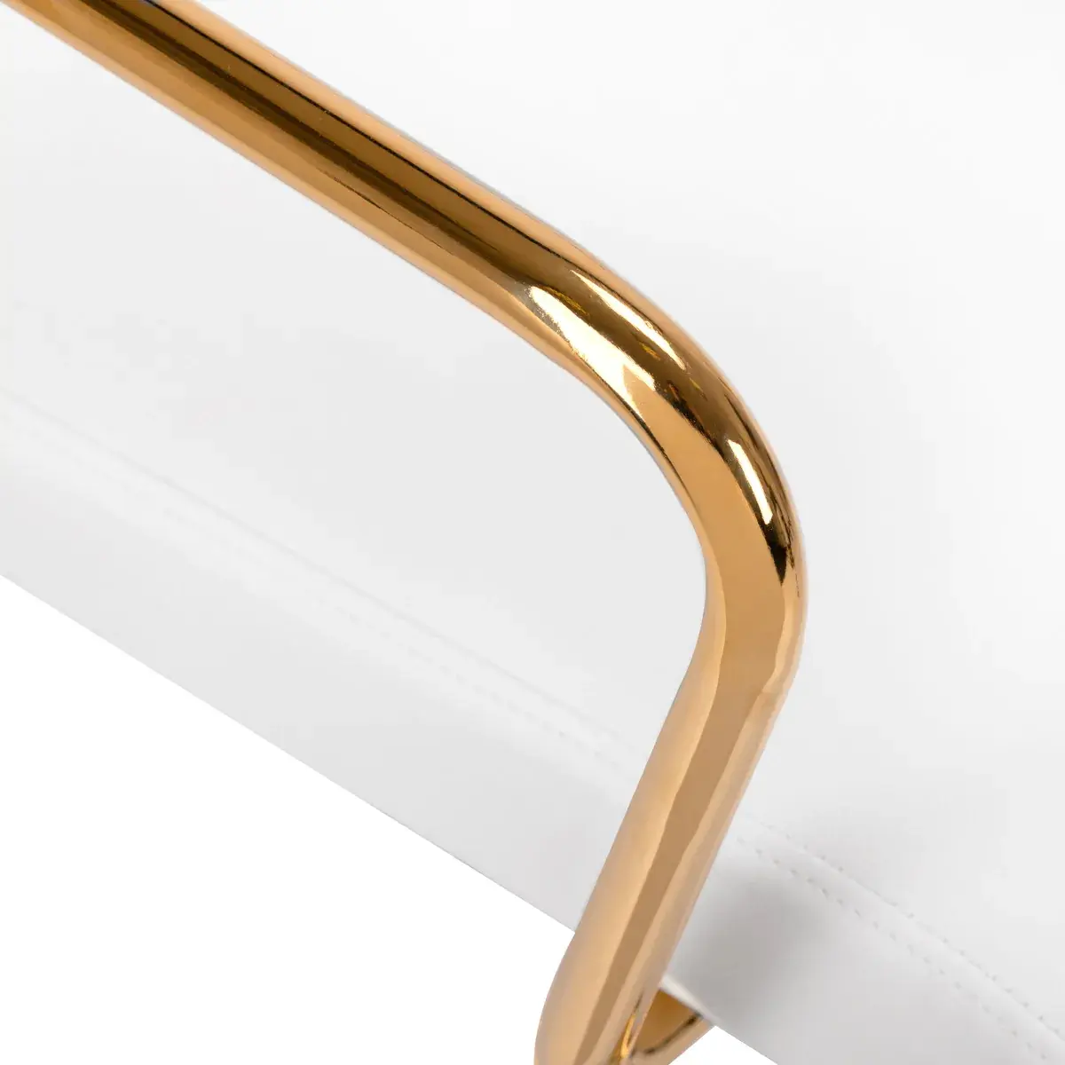 Fotoliu Activeshop QS-OF211G 148167 (White/Gold)