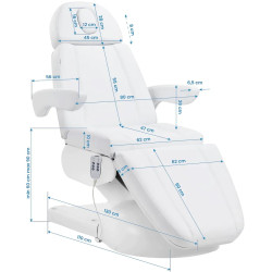 Кресло косметологическое Azzurro Lux 154875 (White) Thumb