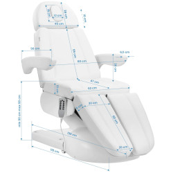 Fotoliu cosmetologic Azzurro Lux Pedi 5m 154880 (White) Thumb
