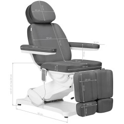 Fotoliu cosmetologic BeautyOne Sillon Classic 2 (Grey) Thumb