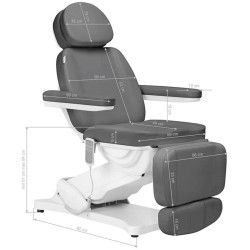 Fotoliu cosmetologic BeautyOne Sillon Classic 3 (Grey) Thumb